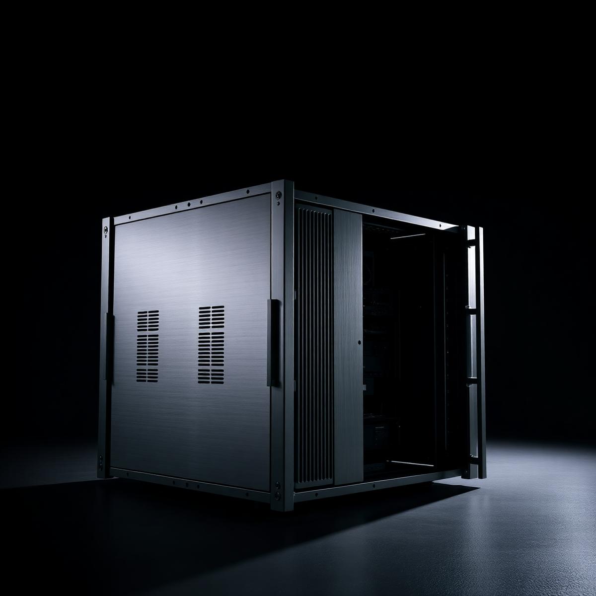 Robuster Industriecomputer im Rack-Format mit Aluminiumgehäuse